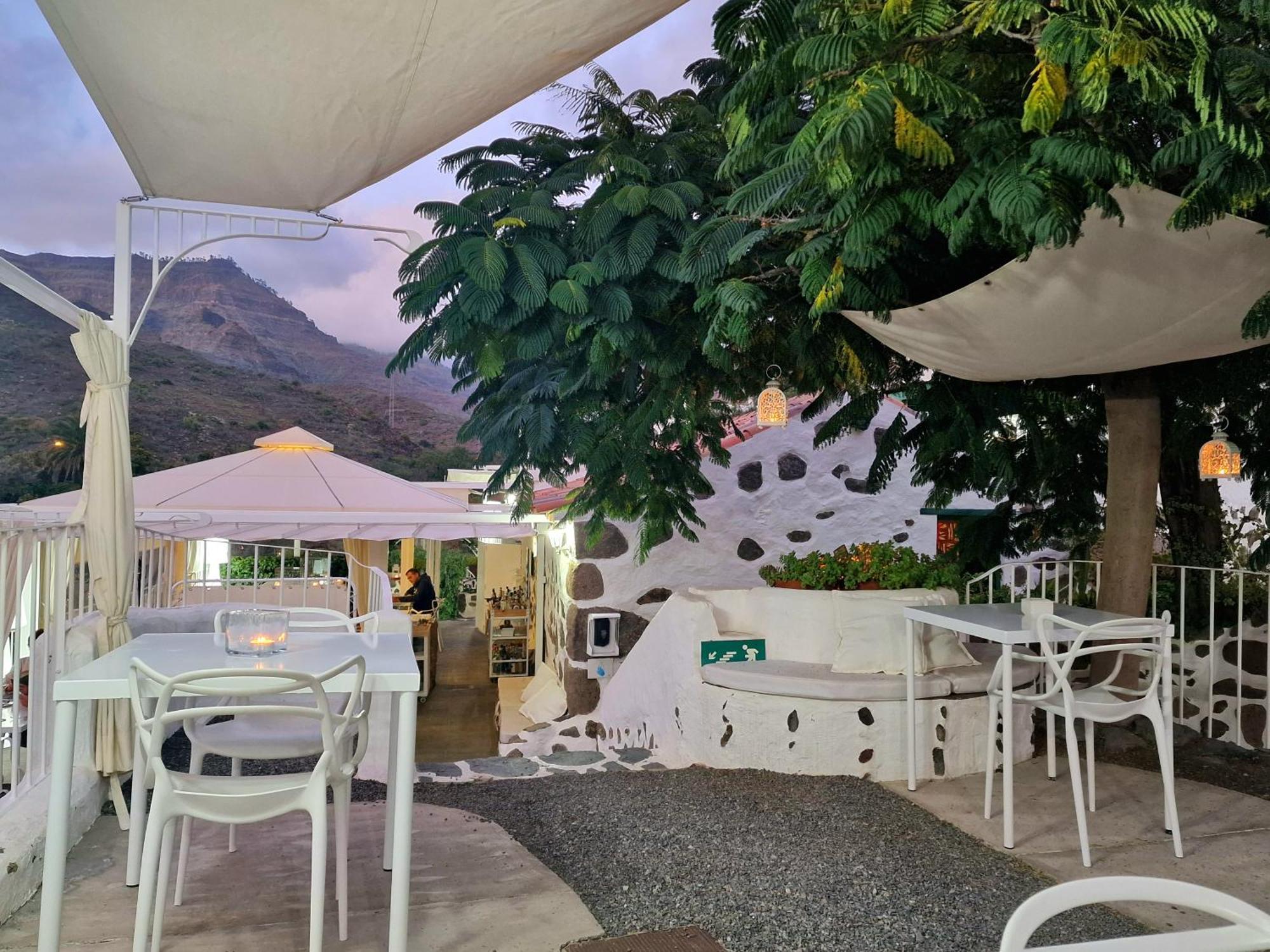 Historica Casa Con Vistas Al Jardin De Cactus Y Montanas Villa Mogán Exterior foto