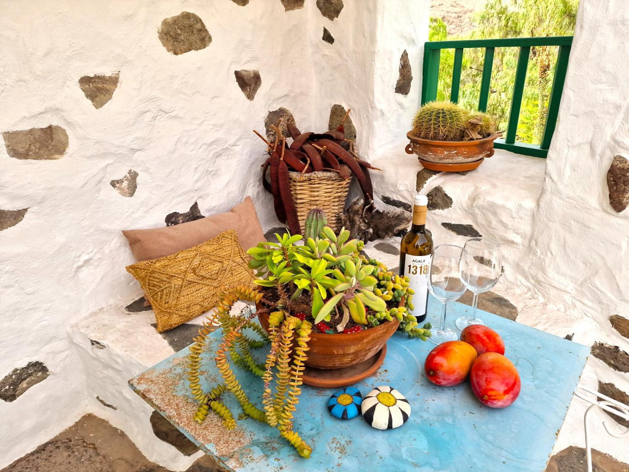 Historica Casa Con Vistas Al Jardin De Cactus Y Montanas Villa Mogán Exterior foto