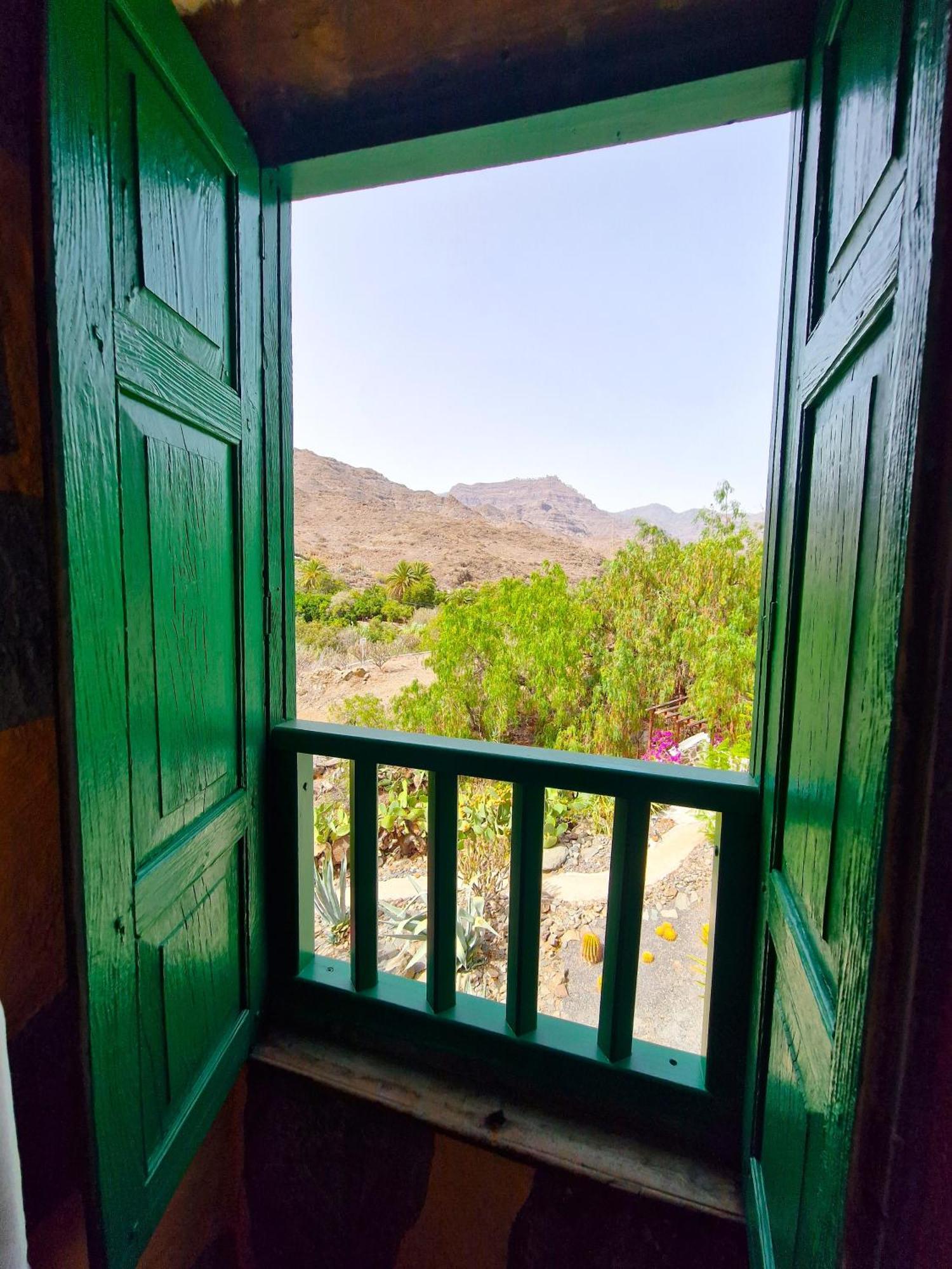 Historica Casa Con Vistas Al Jardin De Cactus Y Montanas Villa Mogán Exterior foto