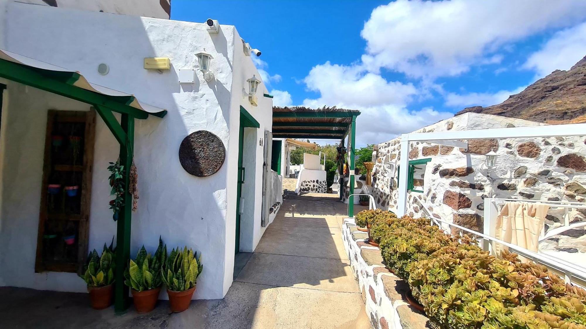 Historica Casa Con Vistas Al Jardin De Cactus Y Montanas Villa Mogán Exterior foto